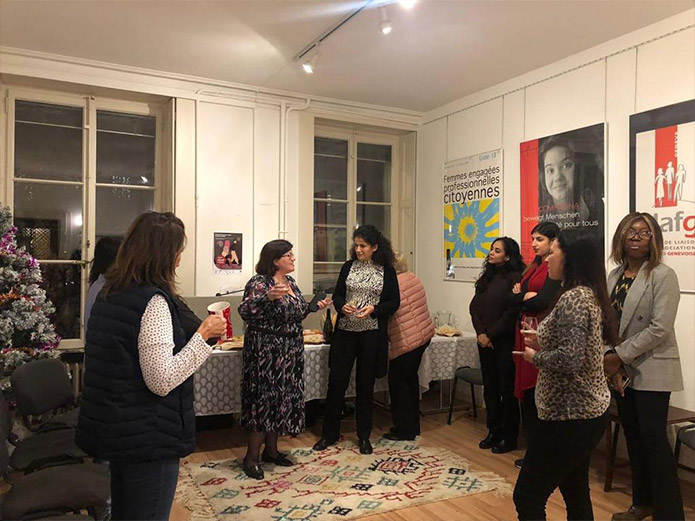 Soirée de réseautage dans les locaux du CLAFG