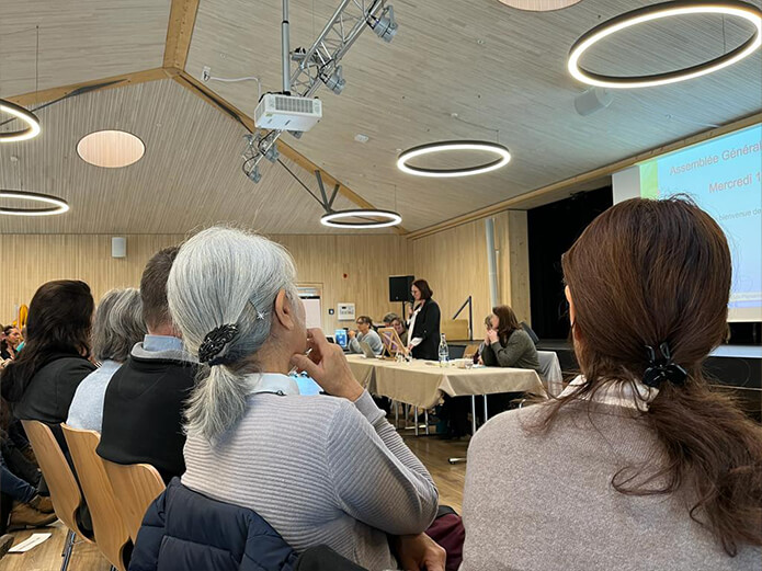 80ème assemblée générale de UPFG Union des Paysannes et Femmes rurales Genevoises (membre du CLAFG)