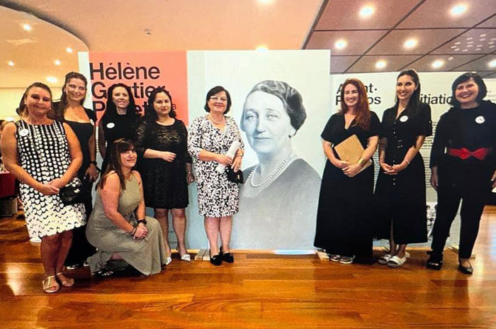 Soirée exceptionnelle en hommage à la présidente fondatrice du CLAFG, Mme Hélène Gautier Pictet