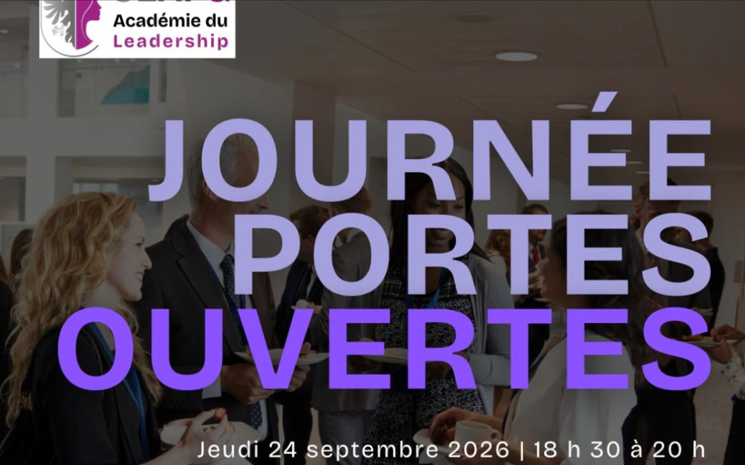 Soirée portes ouvertes – Leadership féminin & lancement de la 3ᵉ édition de l’Académie de leadership au féminin